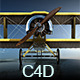 Fokker DII Single Seat Aircraft 3D Model - 3DOcean Item for Sale